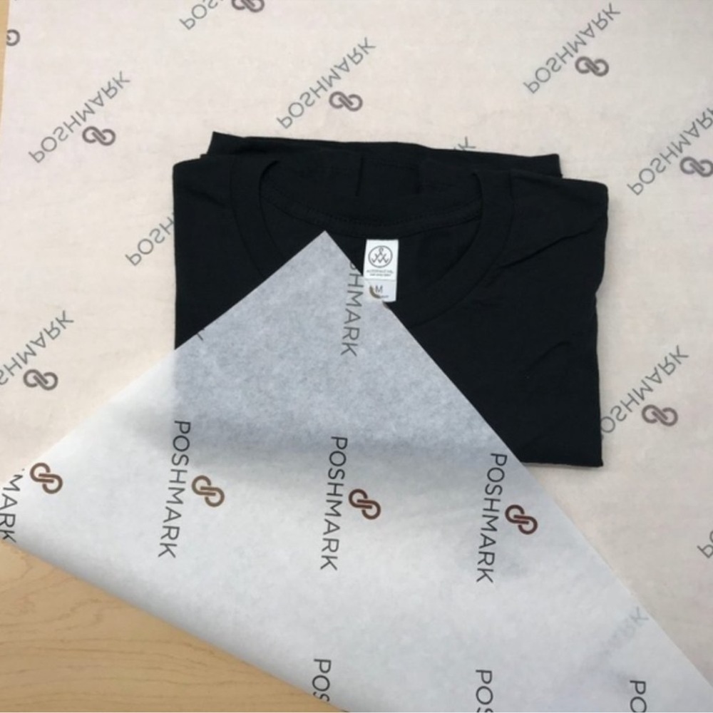 Poshmark Official Branded White Background Tissue Paper (last 11 pcs)